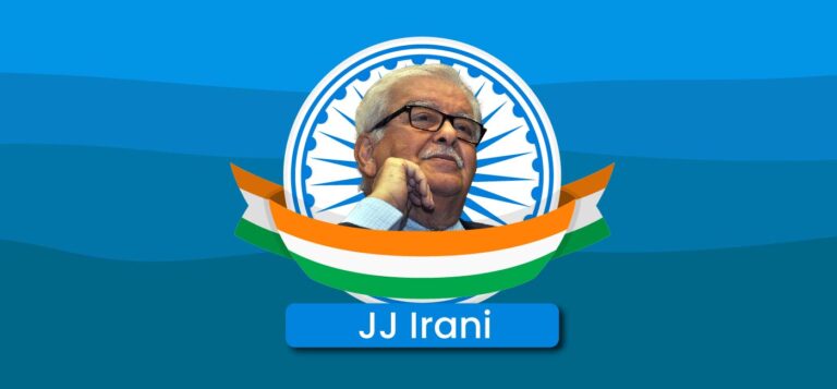 A Stellar Tribute To The Late JJ Irani: Steel Man Of India