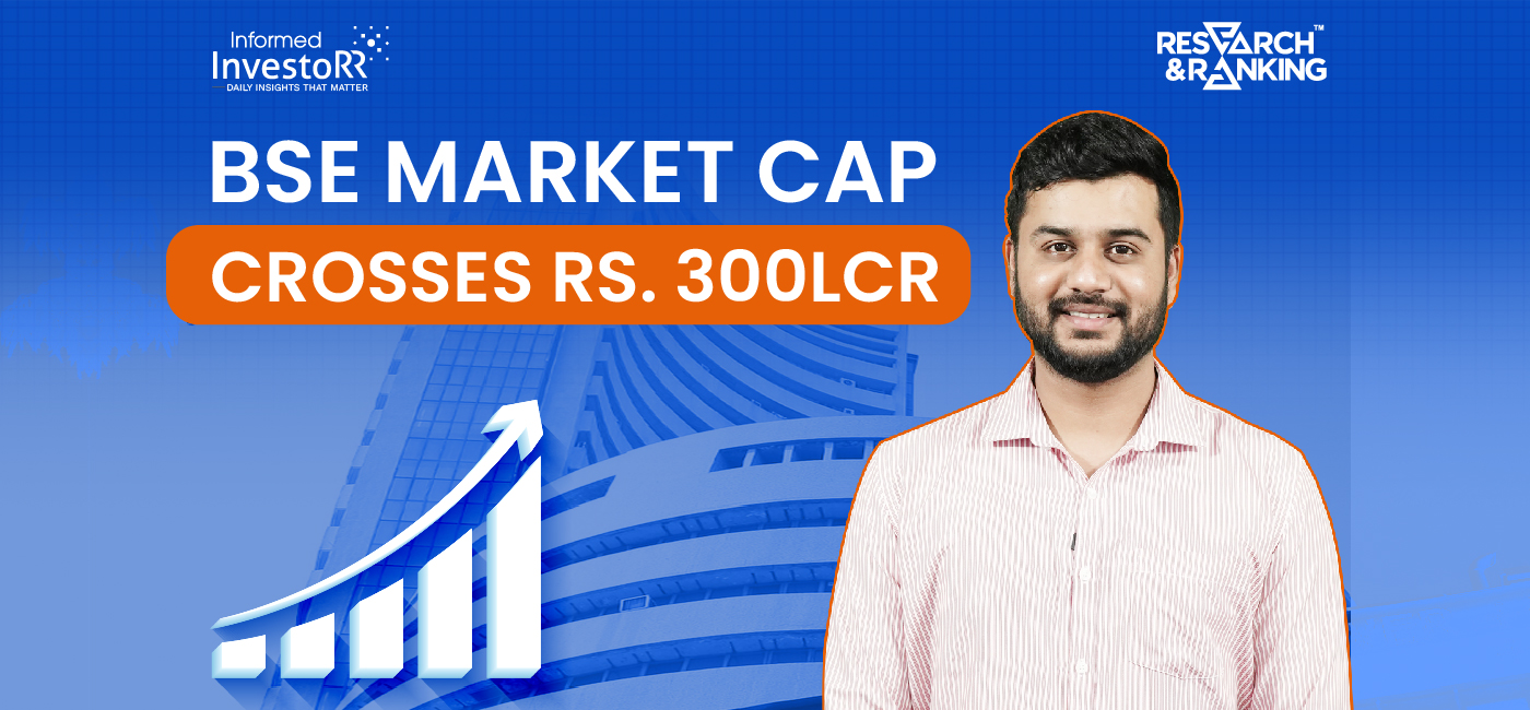 BSE Market Cap Hits Rs 300 Lakh Cr, Puts India in Spotlight