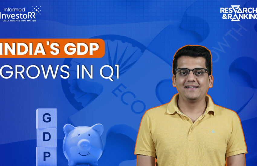 Indian GDP grows by 7.8% in Q1FY24