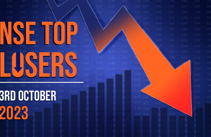 Top Losers Today: 3rd oct