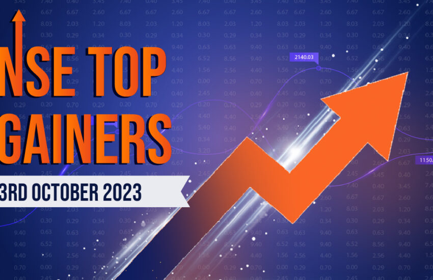Top Gainers Today: 3rd Oct