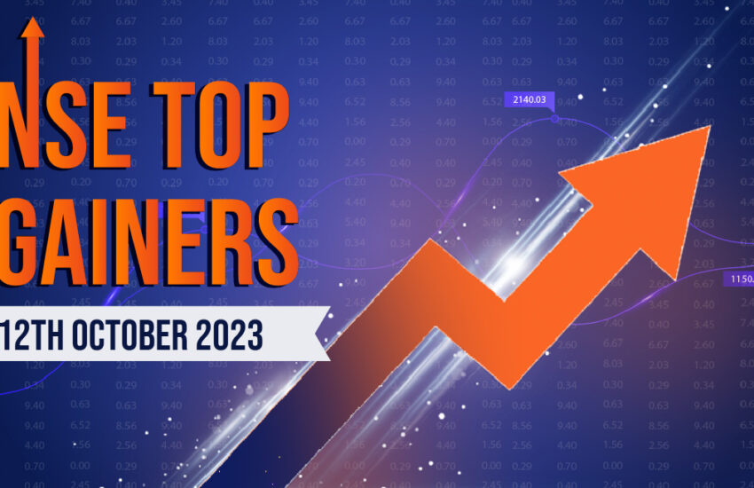 Top Gainers today - 12th Oct
