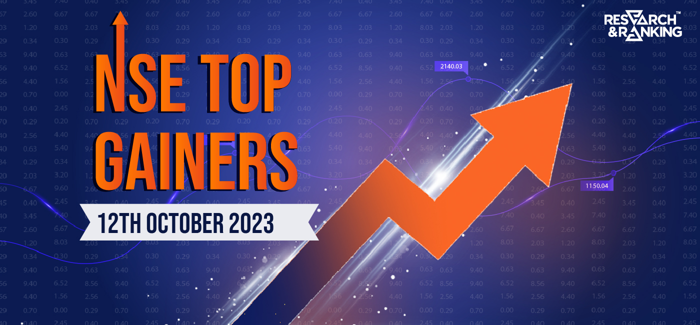 Top Gainers today - 12th Oct