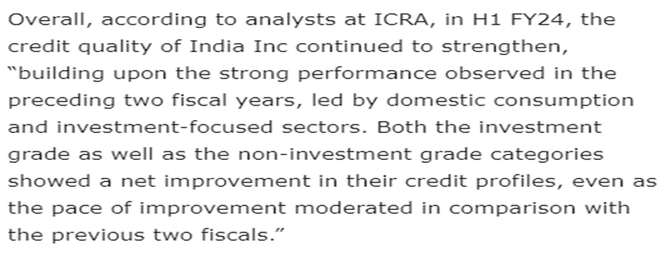Understanding Corporate India's Credit Profile in H1 FY24 6 image 10