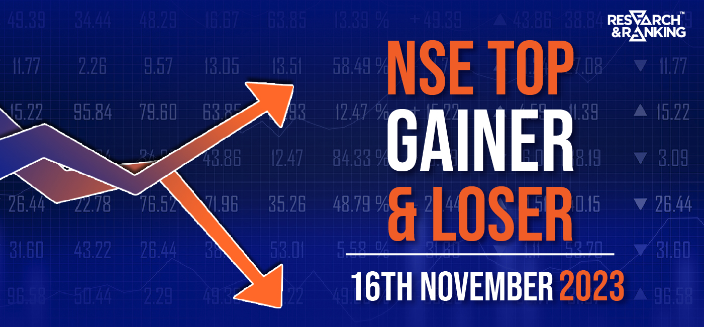 Top Losers and Gainers on 16th Nov