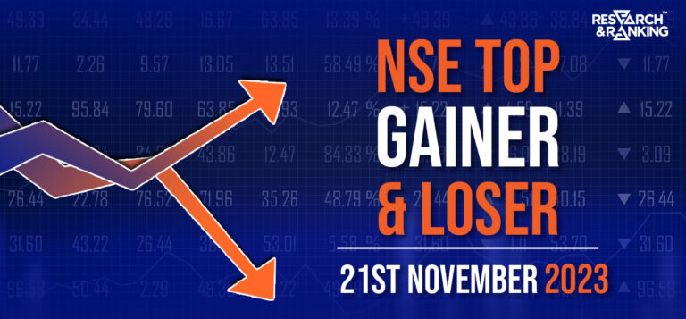 Nifty Closing: Top NSE Gainer and Loser Stocks on 21st November ’23