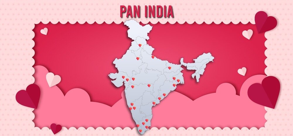 Valentines day being celebrated everywhere