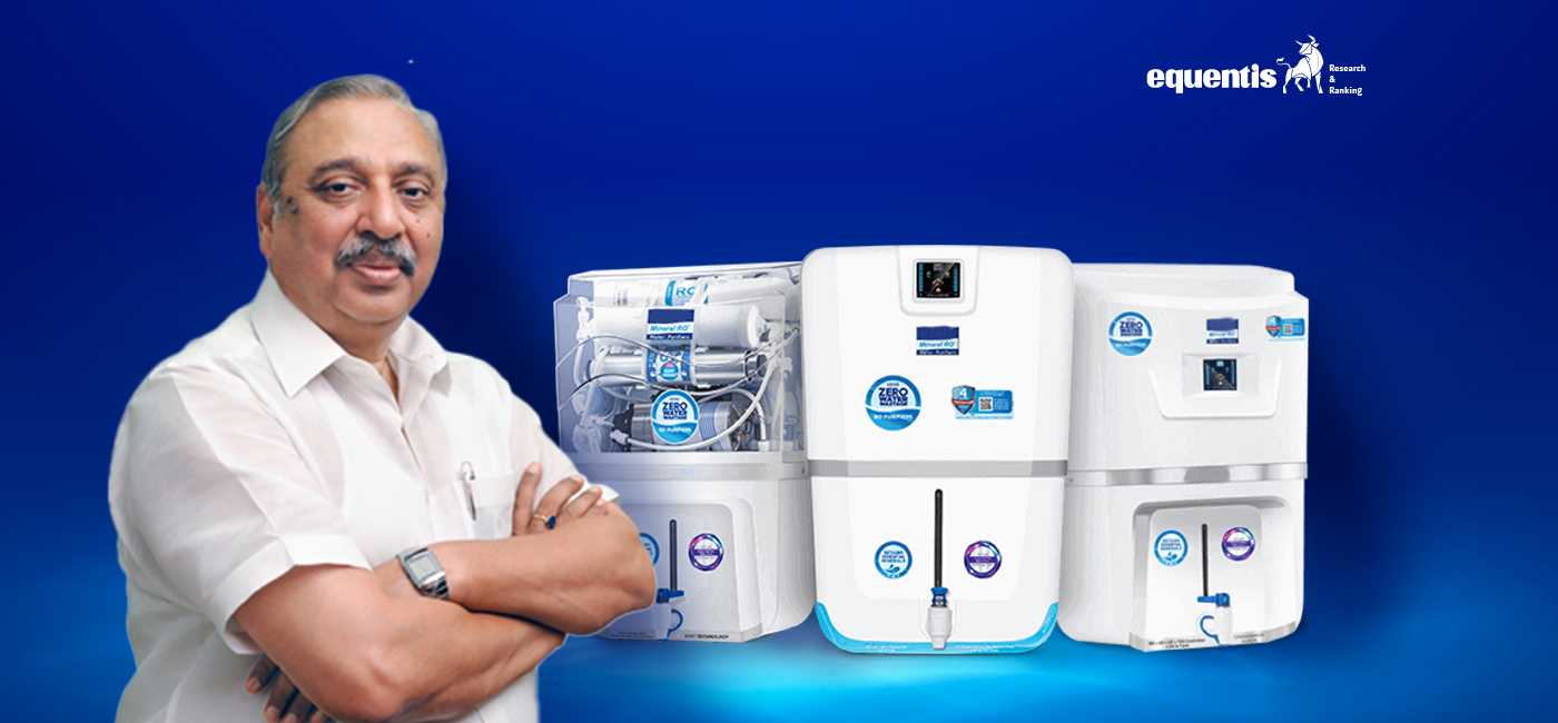 From Zero to 30% Market Share: Mahesh Gupta's Kent RO Revolutionizing Water Purification