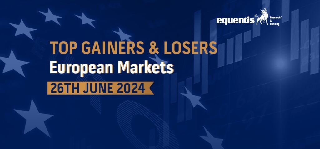 European Stock Market: Top Gainers & Losers -26th June '24 6 European Stock Market: Top Gainers & Losers -26th June '24