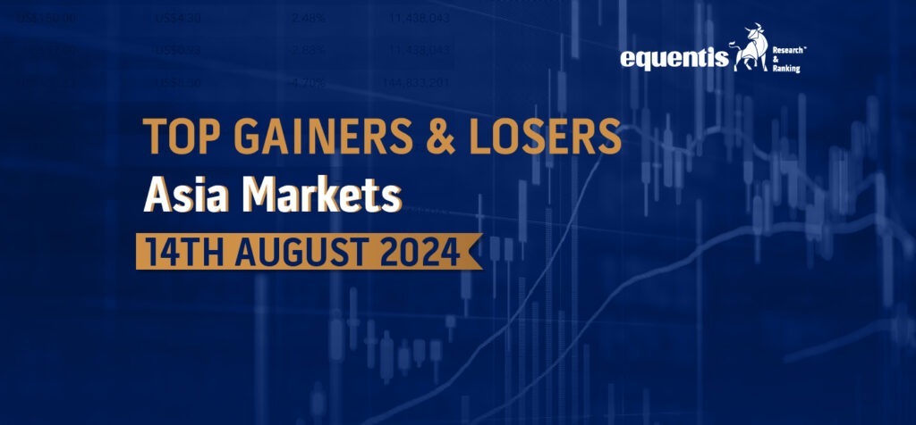 Asia Stock Market Weekly Gainers & Losers – 14th August 2024