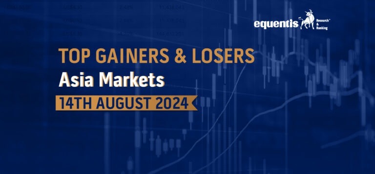 Asia Stock Market Weekly Gainers & Losers – 14th August 2024
