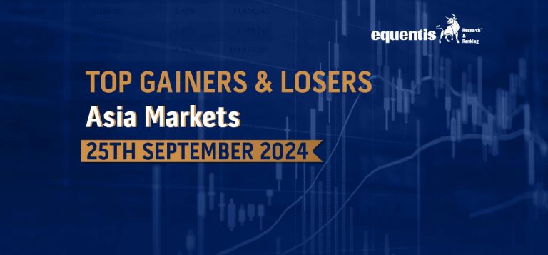 Asia Stock Market Weekly Gainers & Losers – 25th September 2024