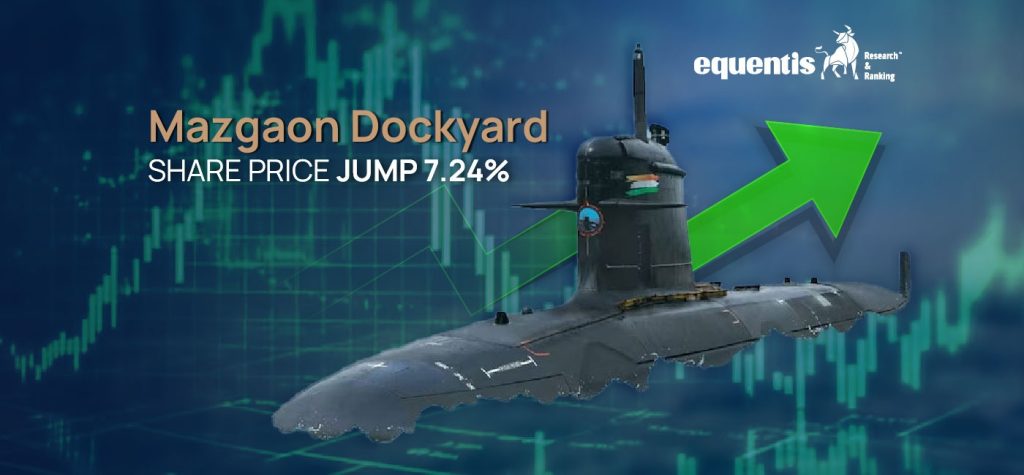 Share Price of This Stock is Up 7.24% with 100%+ Returns in a Year! 1 mazgaon dockyard share price jump