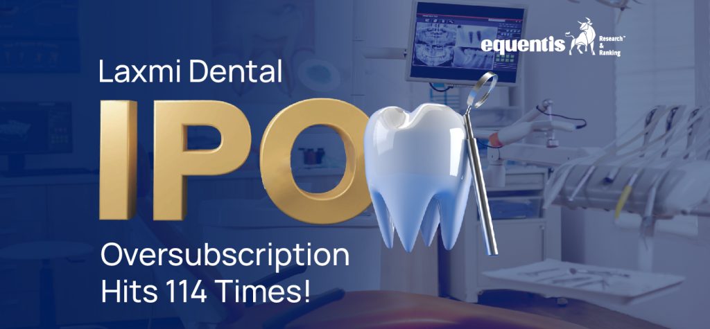 Laxmi Dental IPO Oversubscription Hits 114 Times