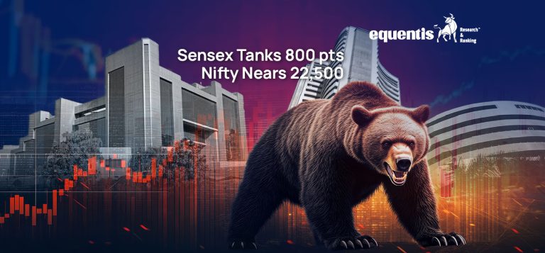 Sensex Tanks 800 Points, Nifty Nears 22,500! 5 Reasons Behind the Crash