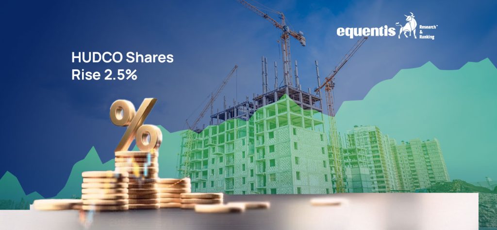 HUDCO Shares Rise 2.5% on CBDT Nod for ₹5,000 Crore Capital Raise