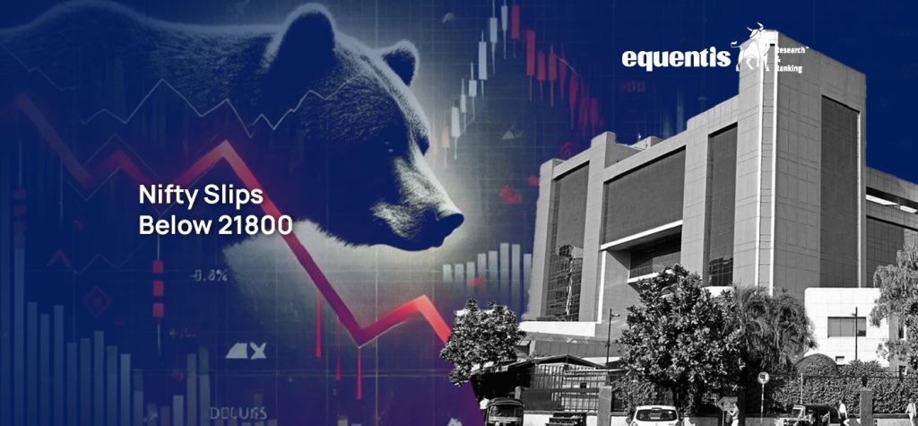 Nifty 50 Slips Below 21,800: 5 Reasons Behind the Market Meltdown