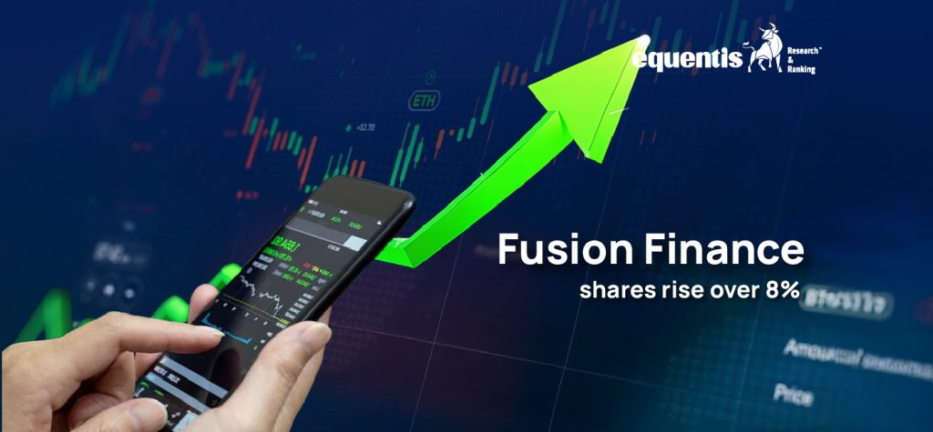 Fusion Finance Shares Surge Over 8% Following ₹800 Crore Rights Issue