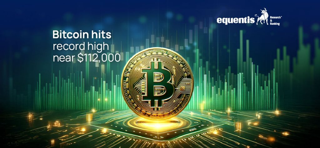 Bitcoin hits record high near 112000 Post Trending Blog 00 01