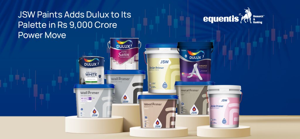 JSW Paints Buys Dulux Brand