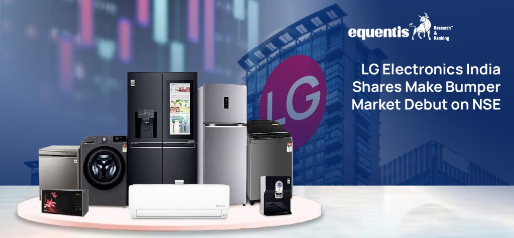 LG Electronics India shares make bumper stock market debut list at 50 premium over IPO price