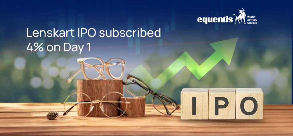 Lenskart IPO subscribed 4 on Day 1