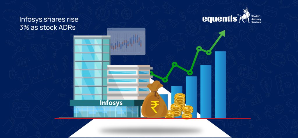 Infosys shares rise 3 as stock