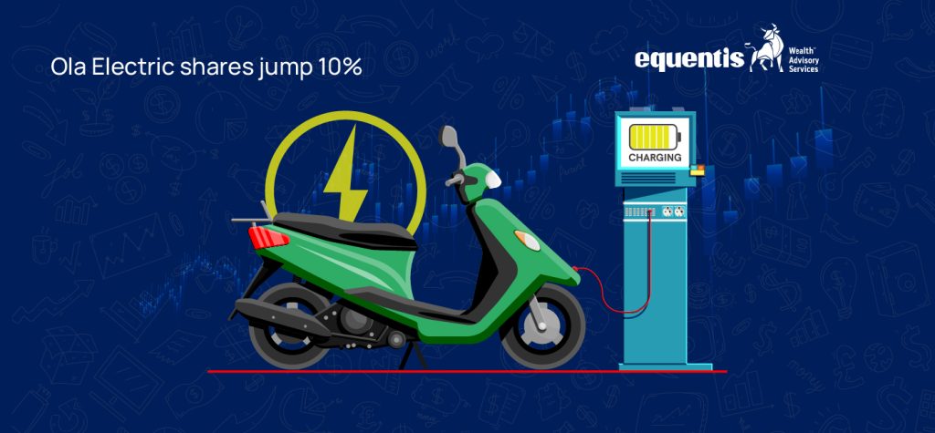 Ola Electric shares jump 10 after CEO Bhavish Aggarwal completes stake sale to repay Rs 260 crore loan