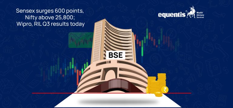 Sensex Jumps 600 Points as Nifty Crosses 25,800