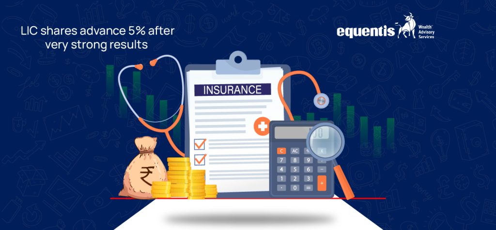 LIC shares advance 5 after very strong results