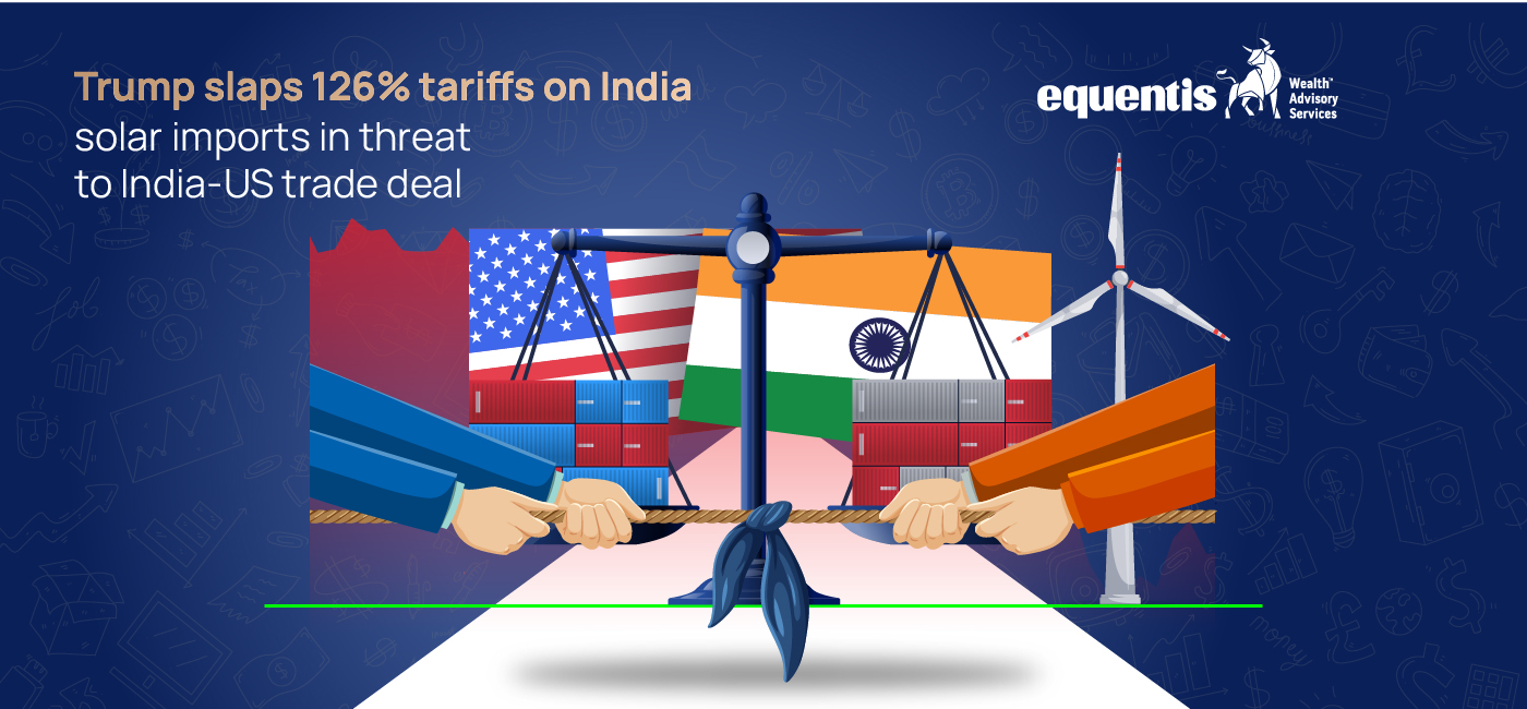 Trump Imposes 126% Tariffs on Indian Solar Imports, Jeopardising India-US Trade Talks