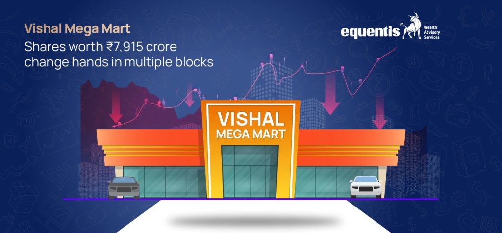Vishal Mega Mart Falls 7% After ₹7,915 Crore Block Deals