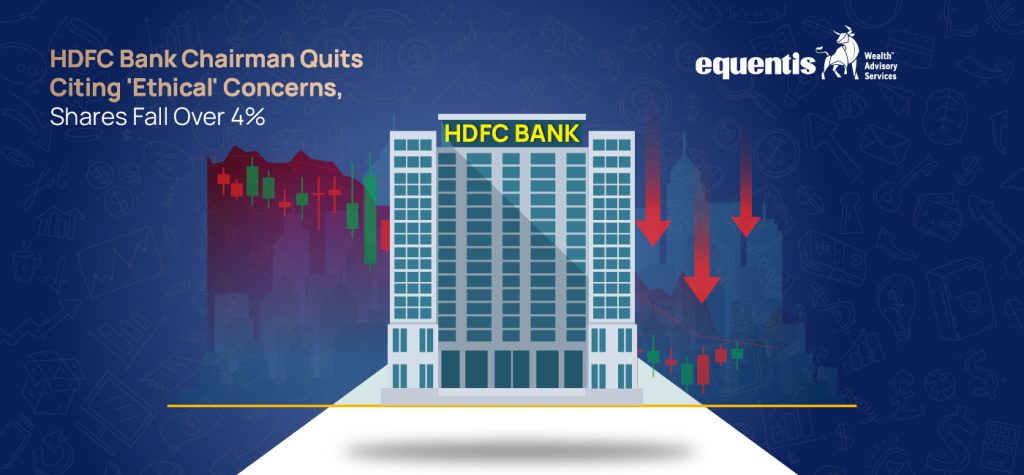 HDFC Bank Chairman Quits Citing Ethical Concerns Shares Fall Over 4