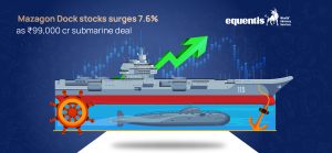Mazagon Dock Shares Surge 7.6% After ₹99,000 Crore Submarine Deal Boosts Defence Stocks