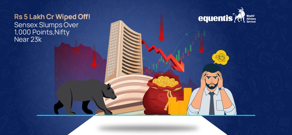 Rs 5 lakh cr wiped off