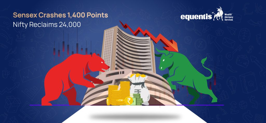 Sensex Crashes 1400 Points