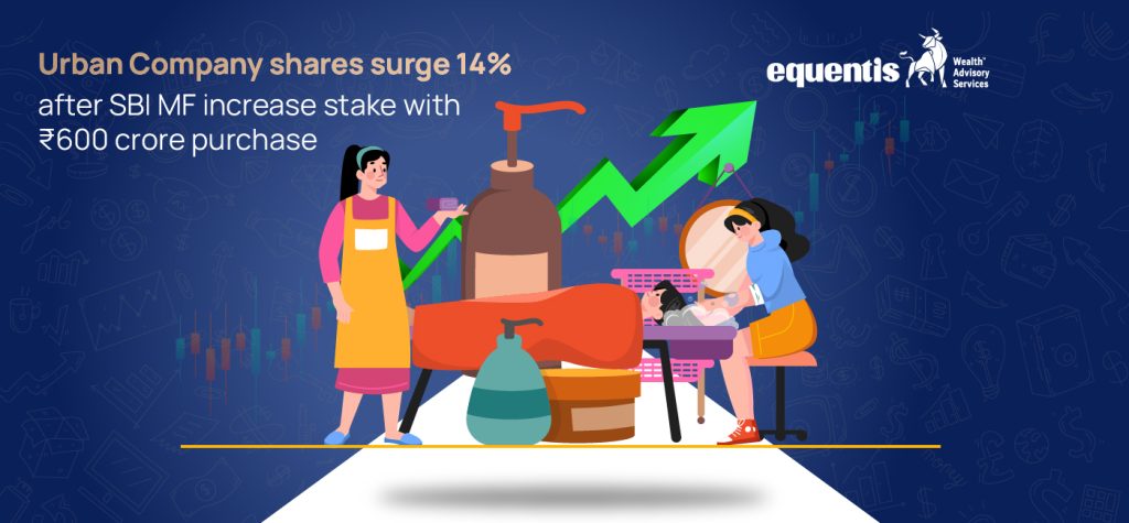 Urban Company Shares Surge 14% After SBI Mutual Fund Increases Stake with ₹600 Crore Purchase