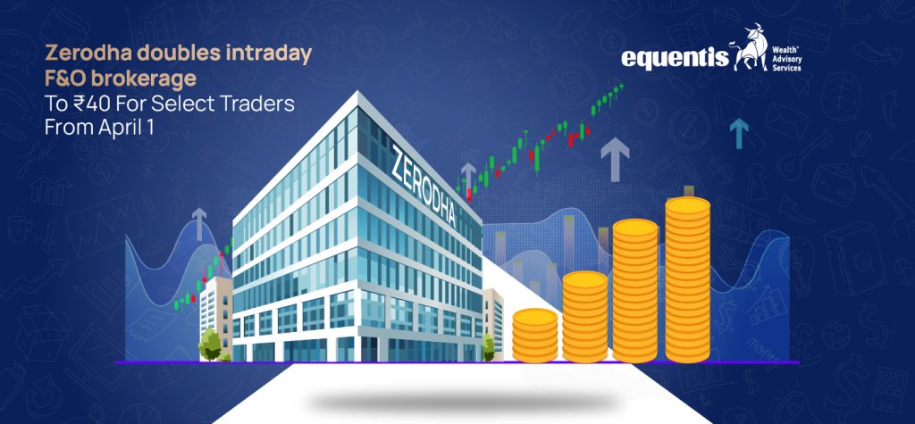 Zerodha Doubles Intraday F&O Brokerage to ₹40: What It Means for Traders from April 1