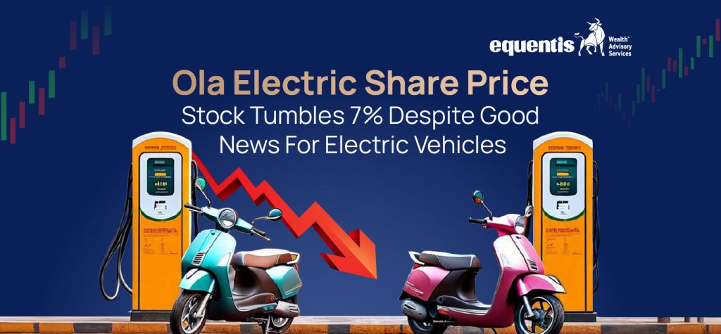 Ola Electric Share Price Falls 7%: Why the Stock Dropped Despite Positive EV News