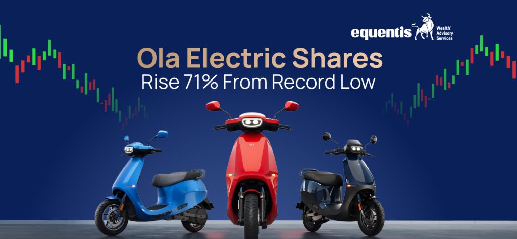 Ola Electric shares rise 71% from record low