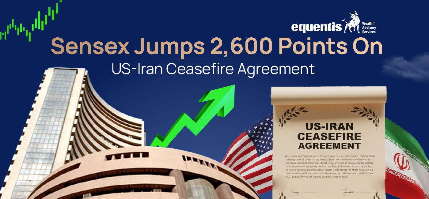 Sensex Jumps 2,600 Points On US-Iran Ceasefire Agreement