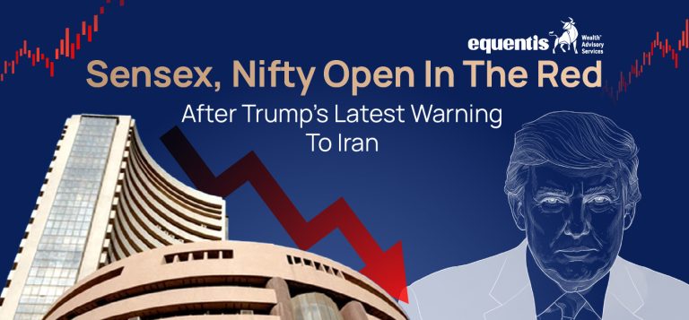 Sensex, Nifty Open In The Red After Trump’s Latest Warning To Iran