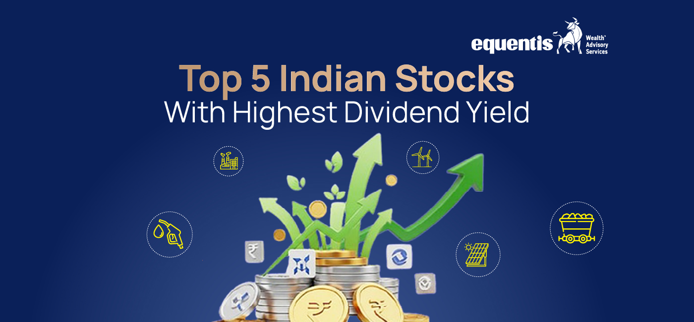 Top 5 Indian Stocks with Highest Dividend Yield in 2026
