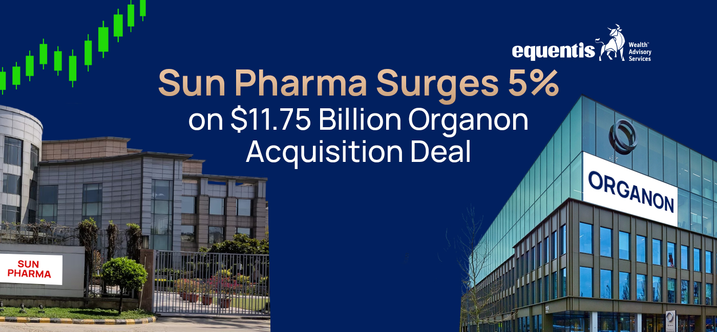 Sun Pharma Surges 5% on $11.75 Billion Organon Acquisition Deal: What It Means for Investors