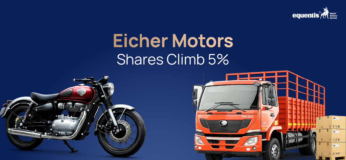 Eicher Motors Shares Climb 5%: What Is Driving the Rally in the Auto Stock?
