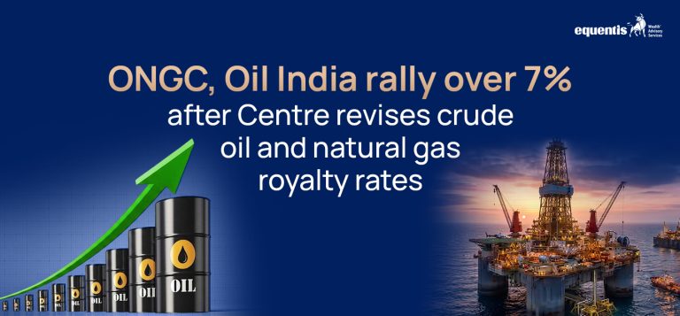 ONGC, Oil India Rally Over 7% After Centre Revises Crude Oil and Natural Gas Royalty Rates