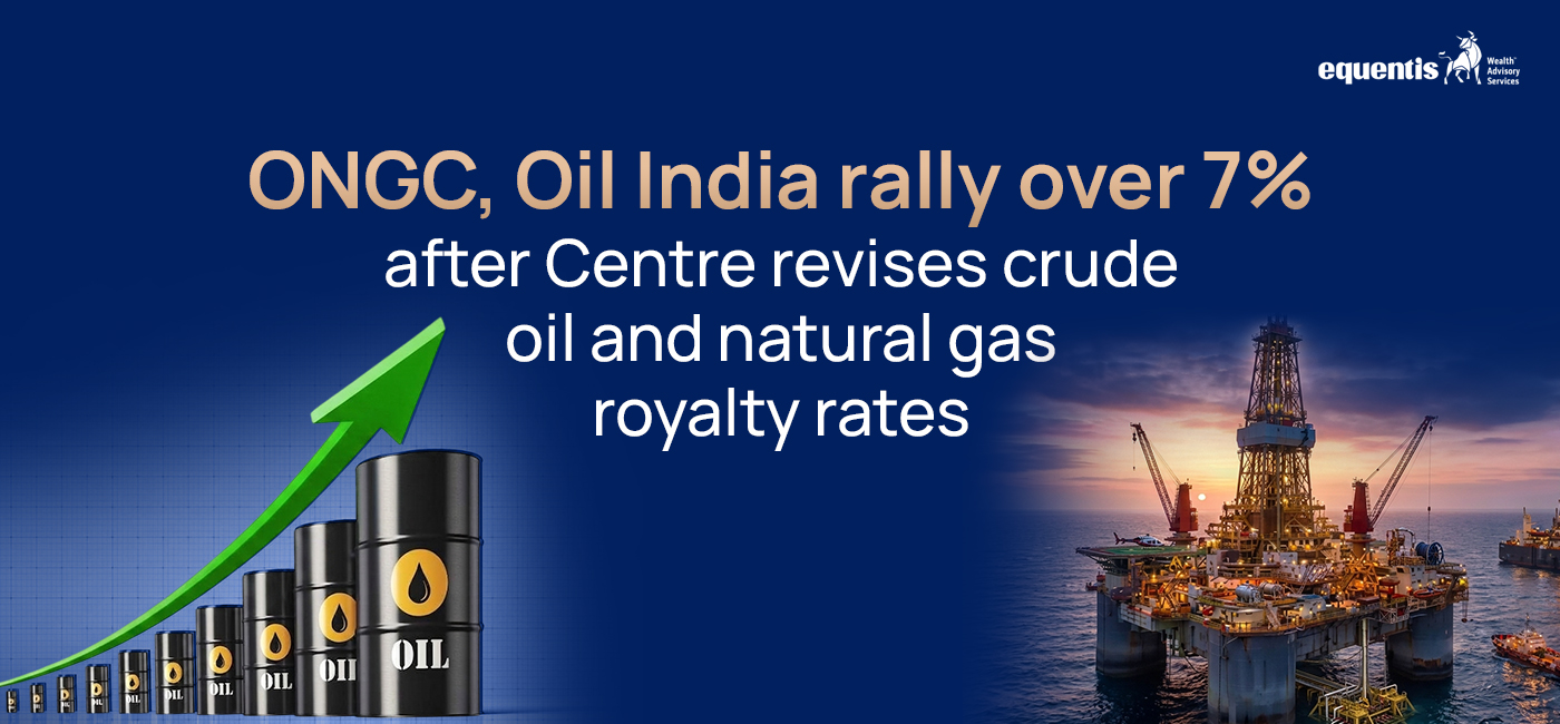 ONGC, Oil India Rally Over 7% After Centre Revises Crude Oil and Natural Gas Royalty Rates