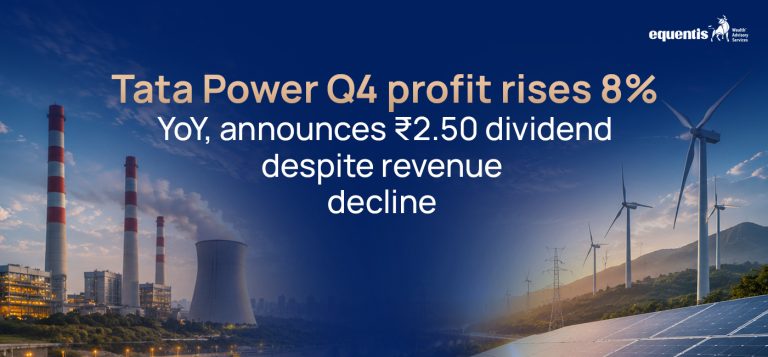 Tata Power Q4 Profit Rises 8% YoY, Announces ₹2.50 Dividend Despite Revenue Decline