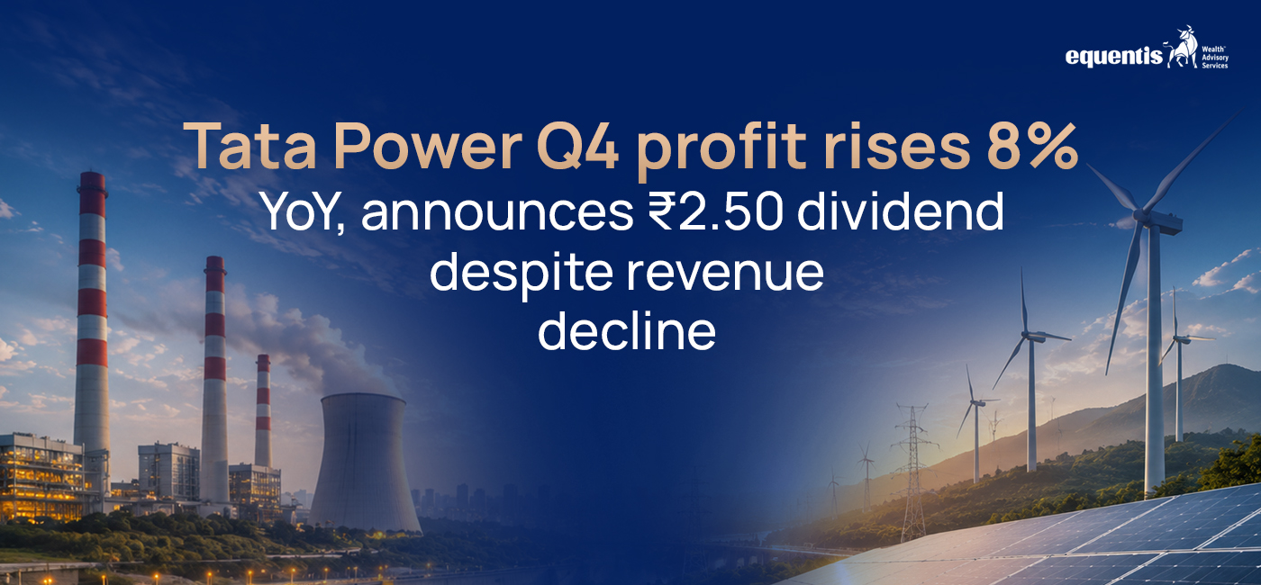 Tata Power Q4 Profit Rises 8% YoY, Announces ₹2.50 Dividend Despite Revenue Decline