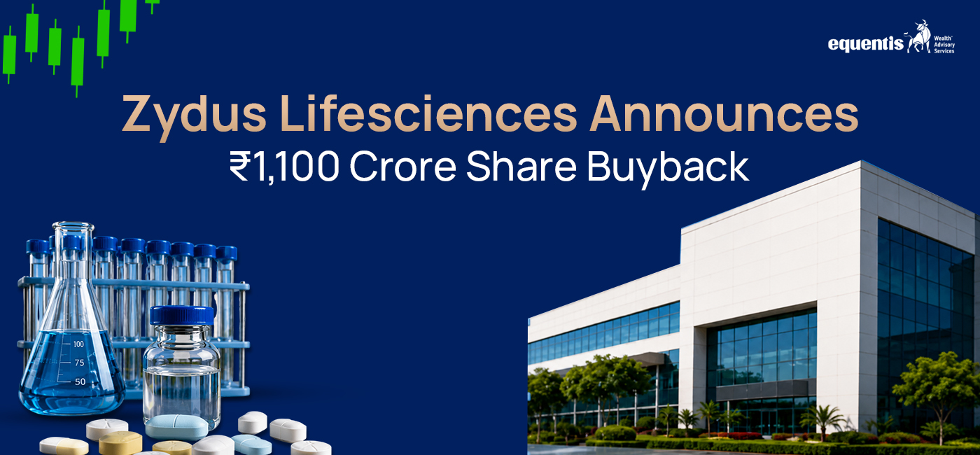 Zydus Lifesciences Announces ₹1,100 Crore Share Buyback At 13% Premium; Record Date And Key Details Inside